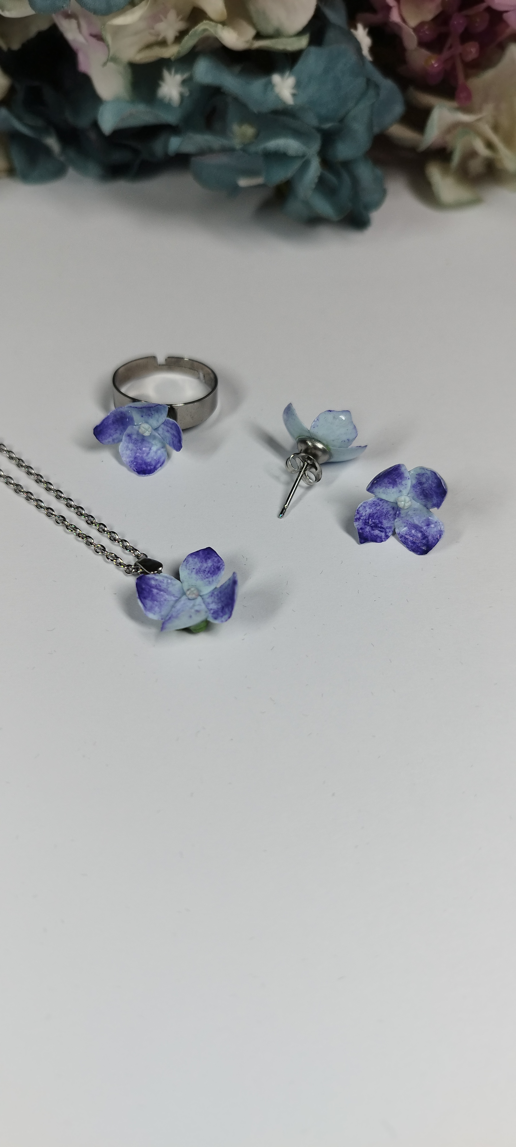 Hortenzie - květinová sada