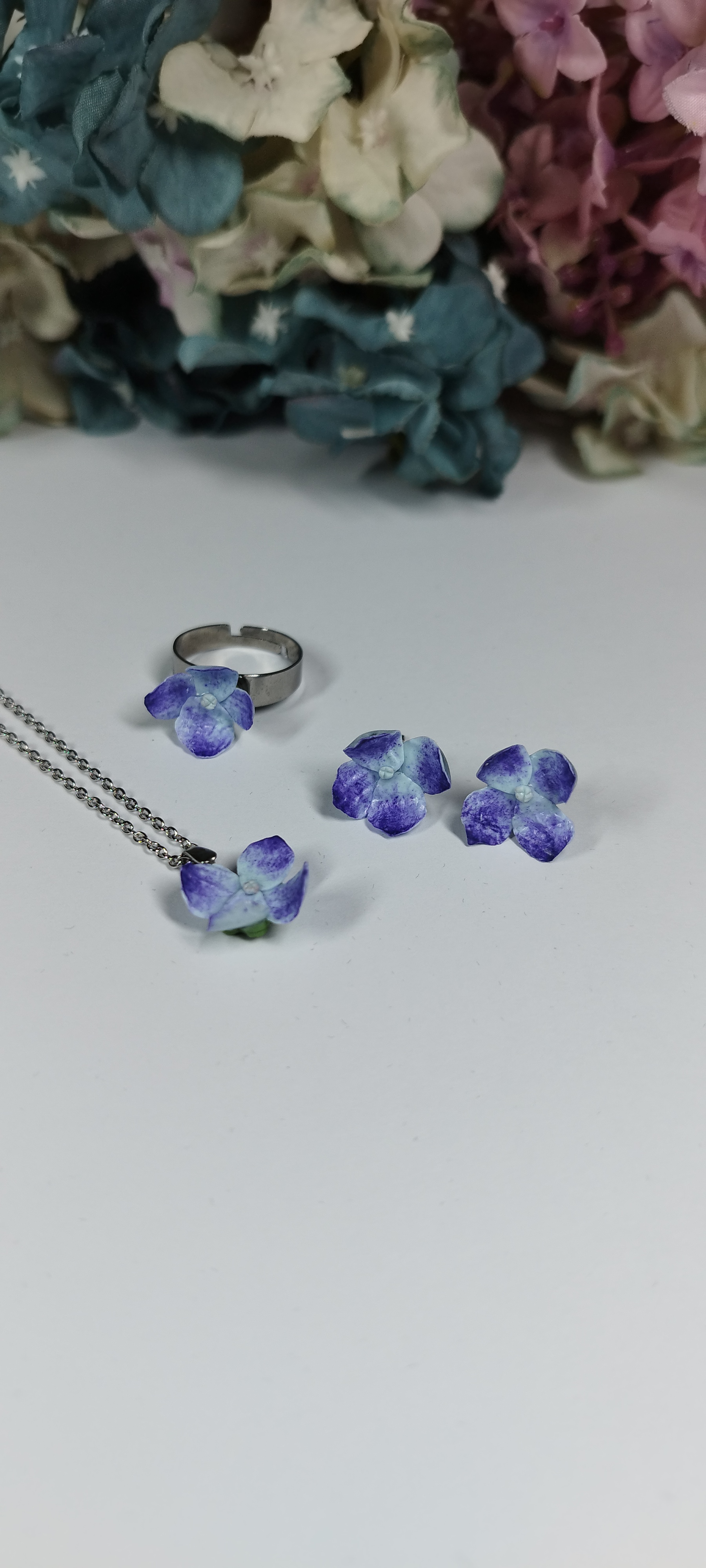 Hortenzie - květinová sada