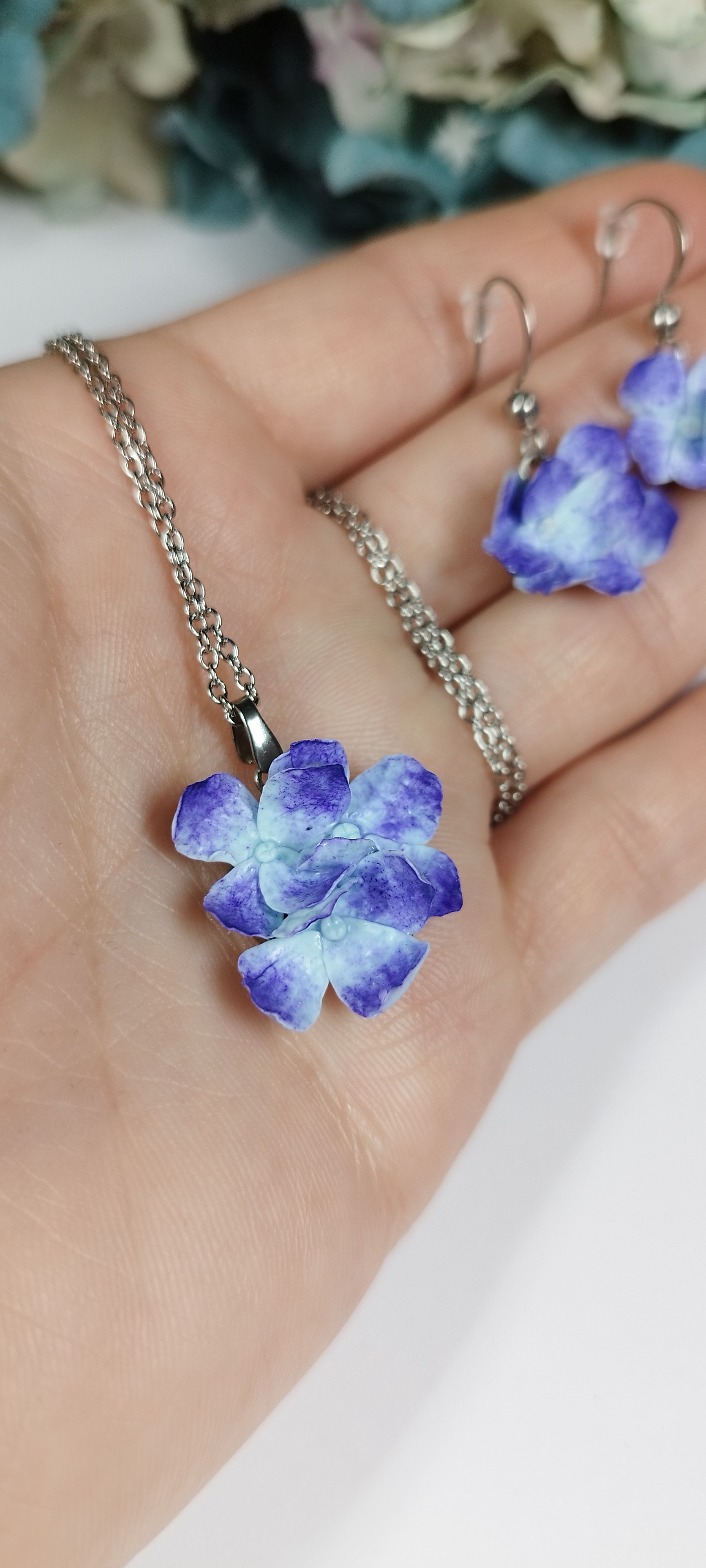 Hortenzie - květinová sada